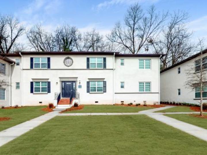 white apartment homes