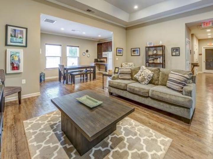 living room in an apartment