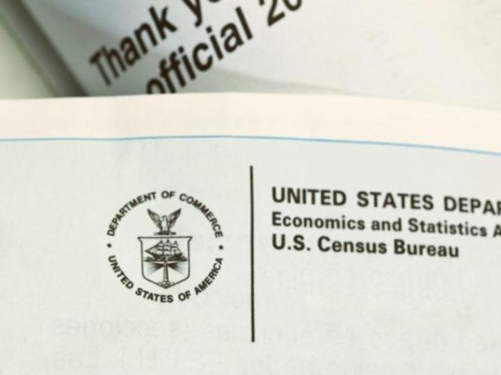 corner of a paper that says U.S. Census Bureau