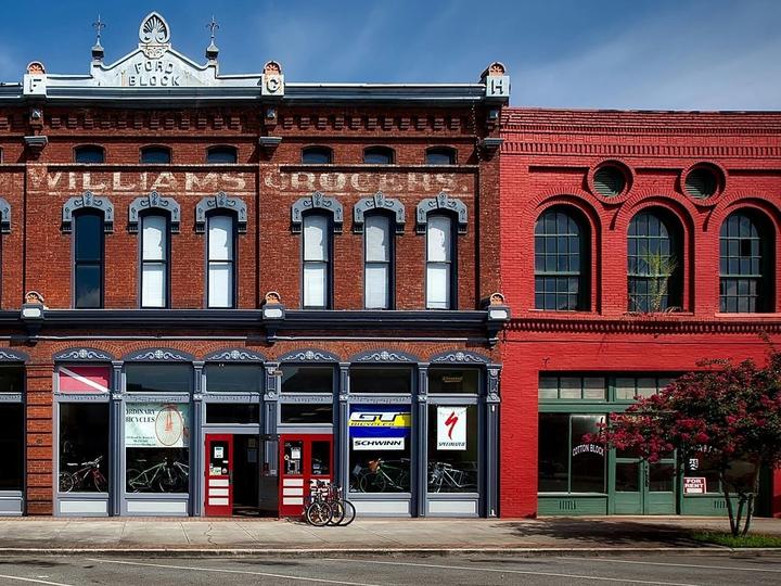 stores on a main street