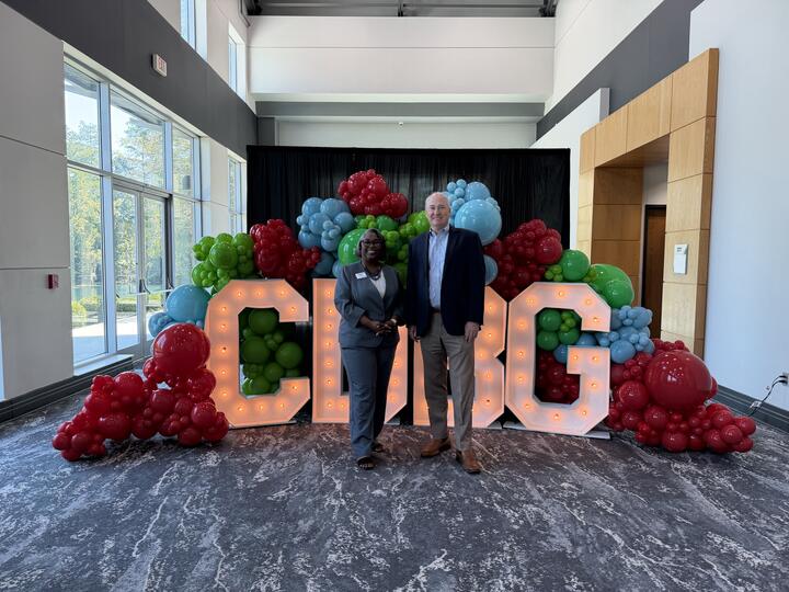 Commissioner Christopher Nunn and Deputy Commissioner Kimberly Carter at the 2026 CDBG Summit
