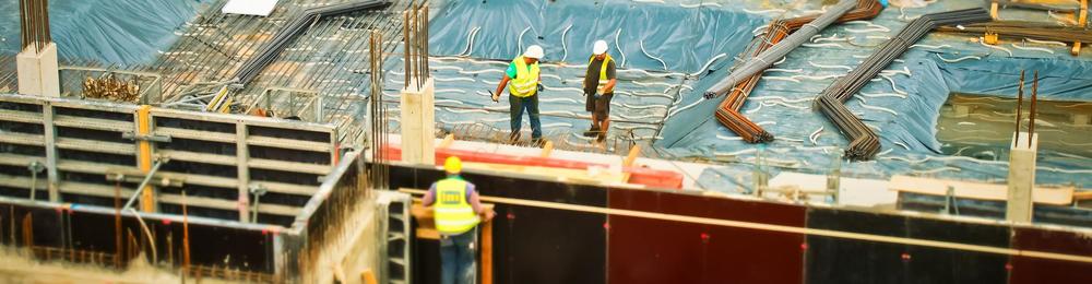 construction workers on a roof