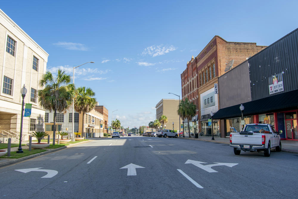 Streetscape of Downtown Albany, Georgia