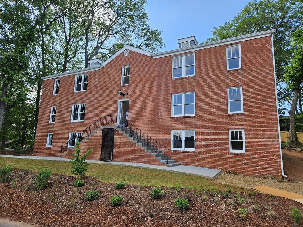 rehabilitated apartment building