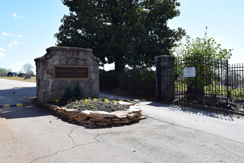 South View Cemetery Entrance, Atlanta