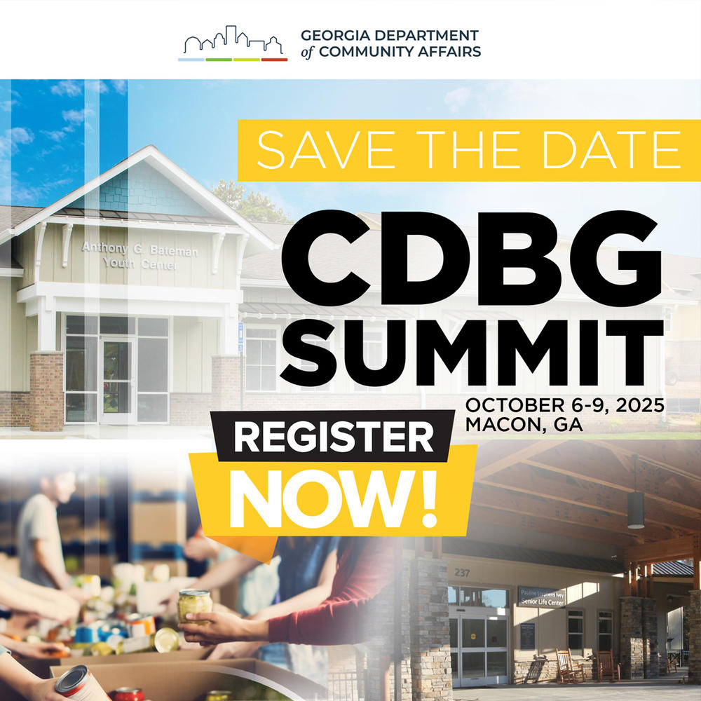 2025 CDBG Summit - October 6-9, 2025